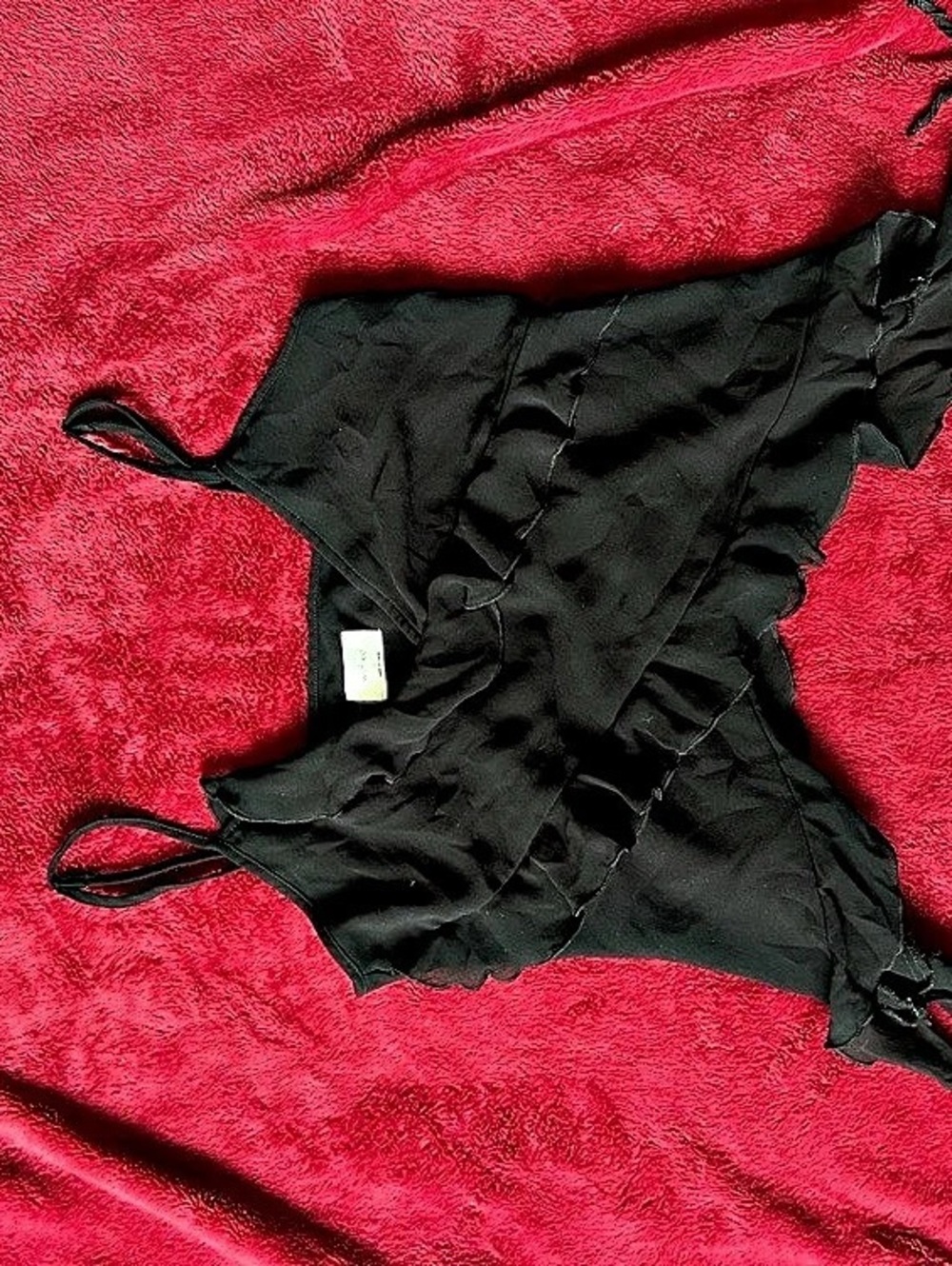 Black Cutout One-Piece Swimsuit Like New